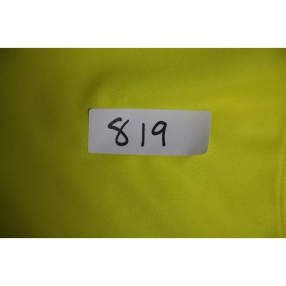 Nike Dr-Fit Golf Polo Shirt Men L Yellow Outdoor Swoosh Logo Embroidered Cotton - Picture 8 of 8